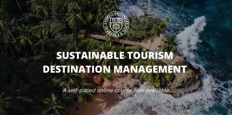 Sustainable Tourism Destination Management